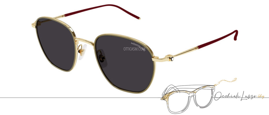 Gli occhiali da sole Montblanc MB0160S