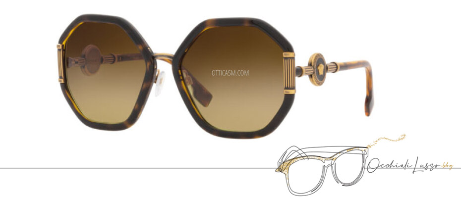Versace VE 4413: gli occhiali da sole di “The White Lotus”