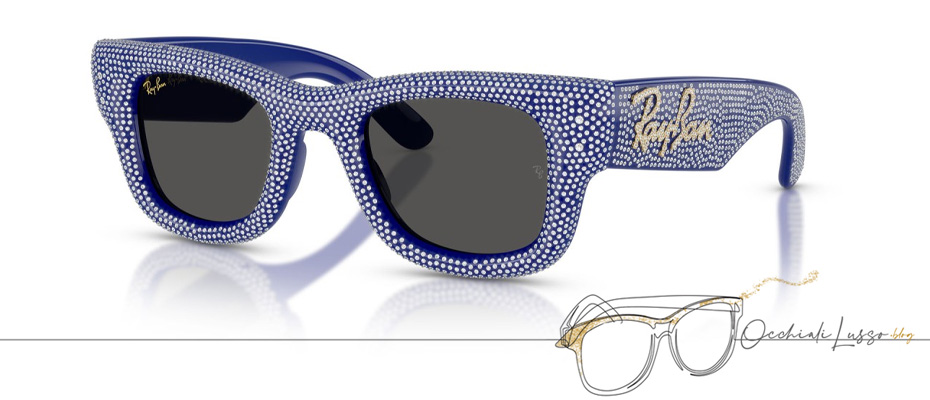 Ray-Ban Wayfarer Puffer Crystal Pavè Edition RB4940BP – Perché sceglierli ora